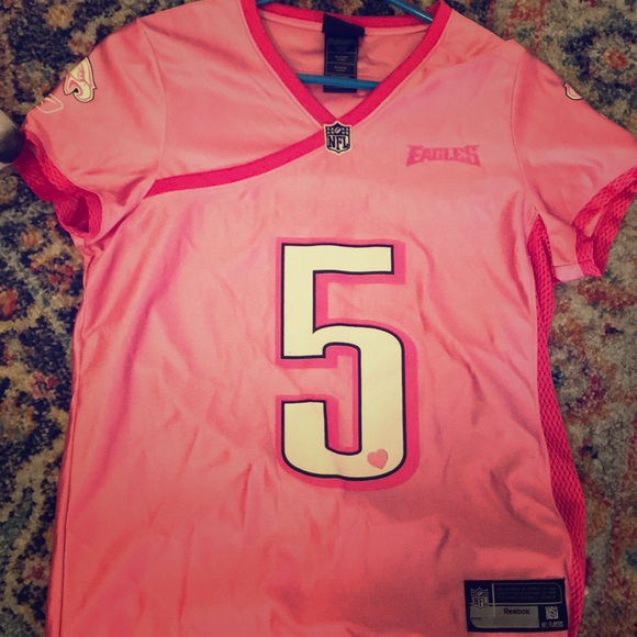 women's eagles jersey pink